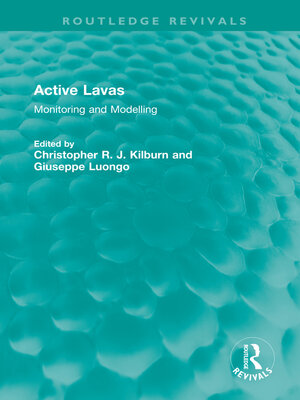 cover image of Active Lavas